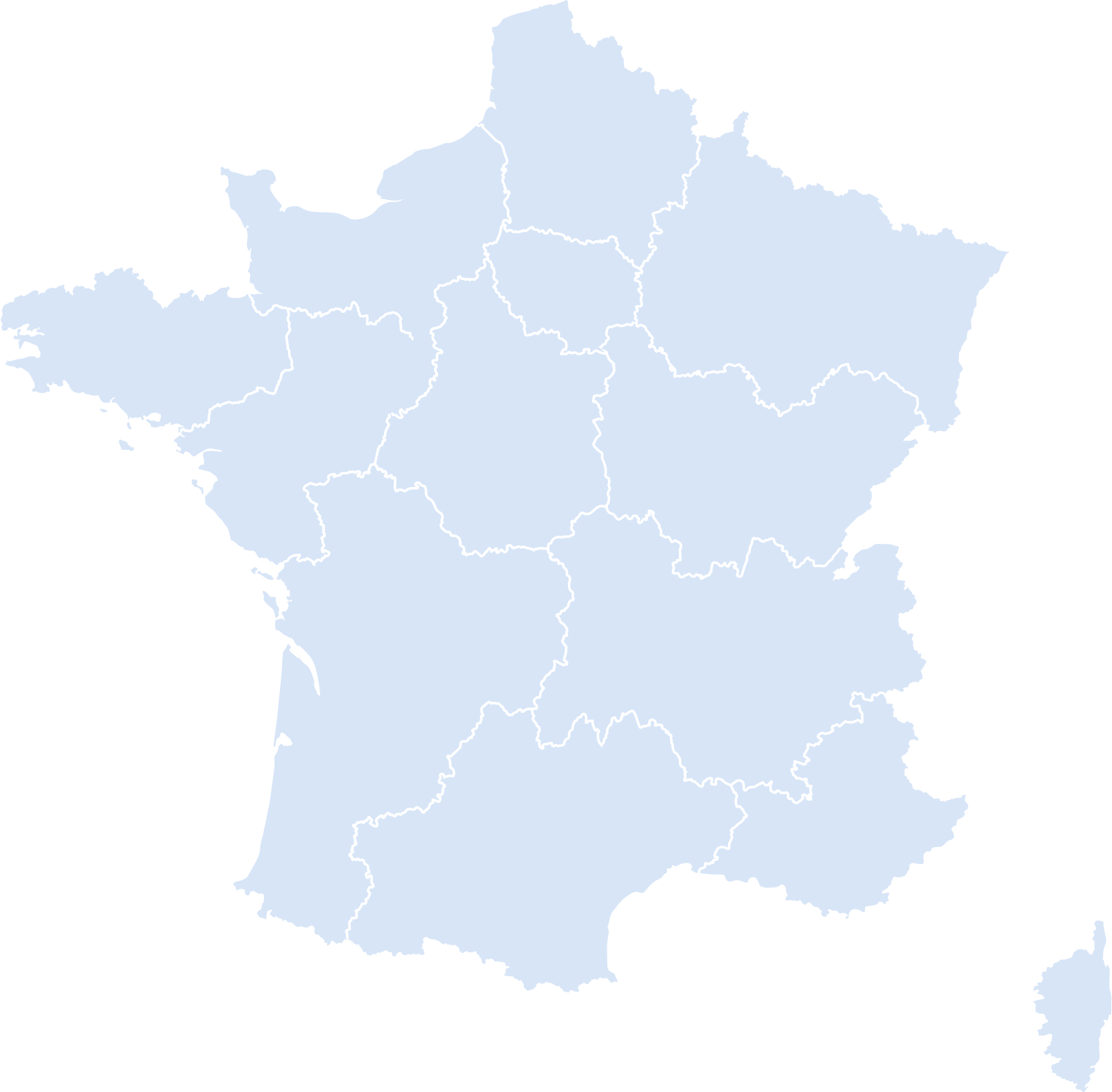 Mapa de Francia