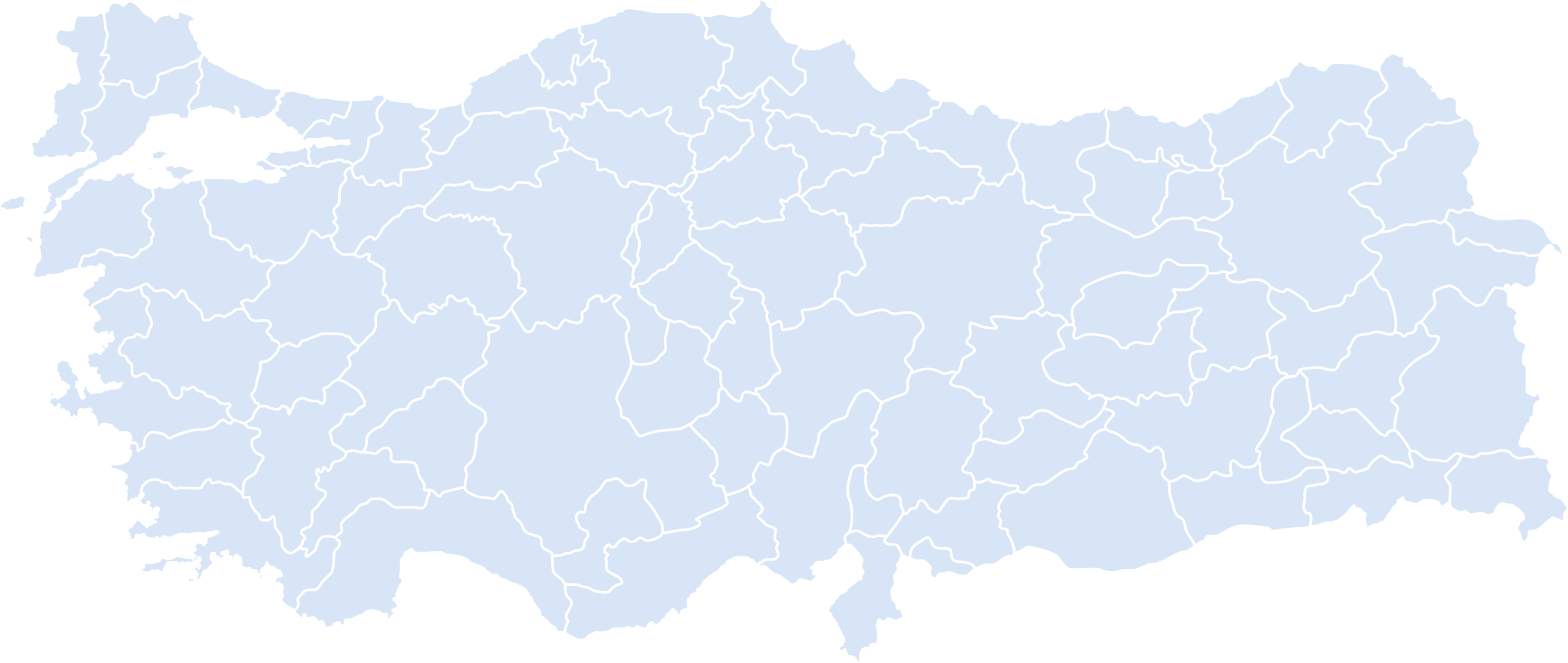 Mapa de Turquia